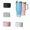 7.5cm Silicone Cup Protective Sleeve Cushion Non-Slip Water Bottle Bottom Base Cover for 32oz-40oz Insulated Cups Accessories