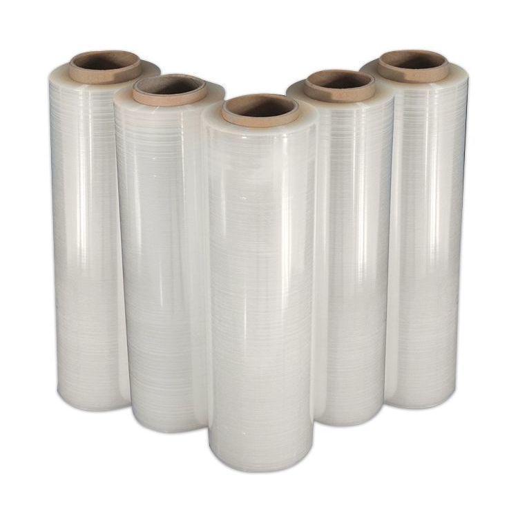 Рулон прозрачной пищевой пленки 50 см - ПЭ промышленская стрейч-пленка для сохранения свежести и защиты