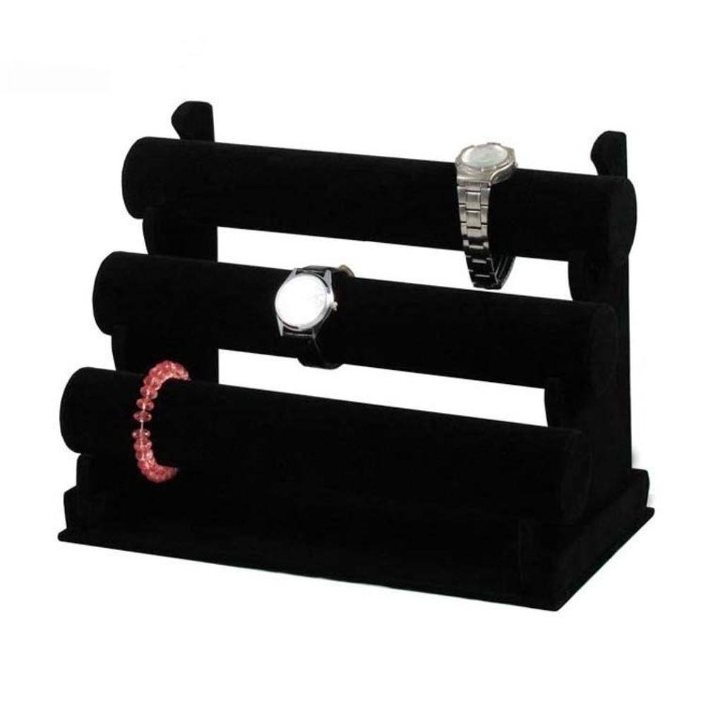 3Layer Bracelet Chain Watch T-Bar Rack Multifunctional Bangle Display Stand  Display Props