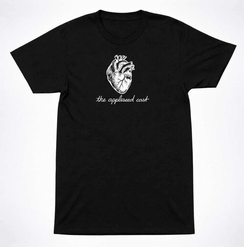 The Appleseed Cast Heart Mens Kids T Shirt: Atmospheric Emo Rock Apparel, Minimalist Symbolic Art (Unisex Sizes, Soft Cotton)