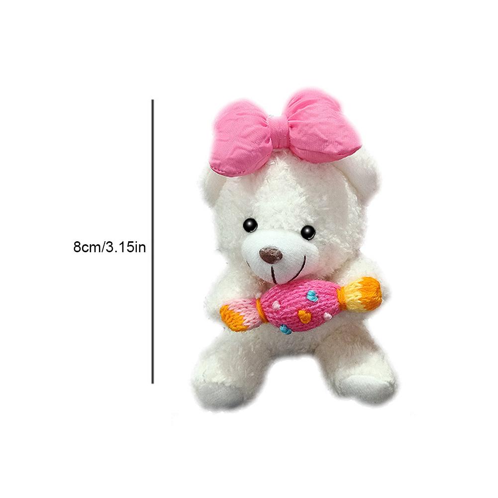 Украшения для приборной панели салона автомобиля Плюшевый медведь для автомобиля Для автоконсоли Домашние подарки Аксессуары Aut S2N7