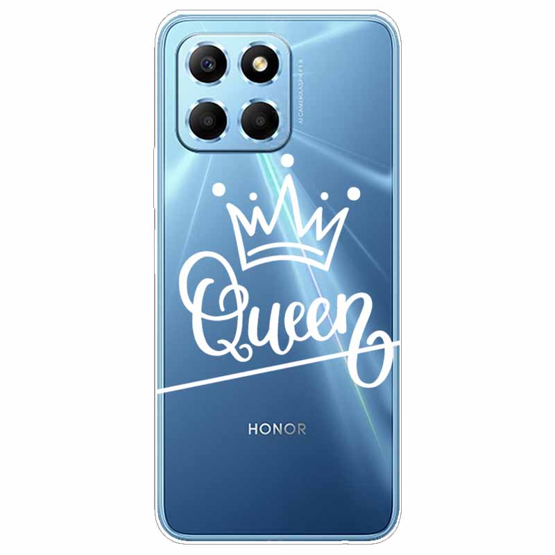 Чехол для Honor X6 HonorX6S Прозрачный Мягкий ТПУ силиконовый Чехол для телефона Для Huawei Honor X6S 2022 Чехол 6.5 Дюйма VNE-LX1 Прозрачный Funda