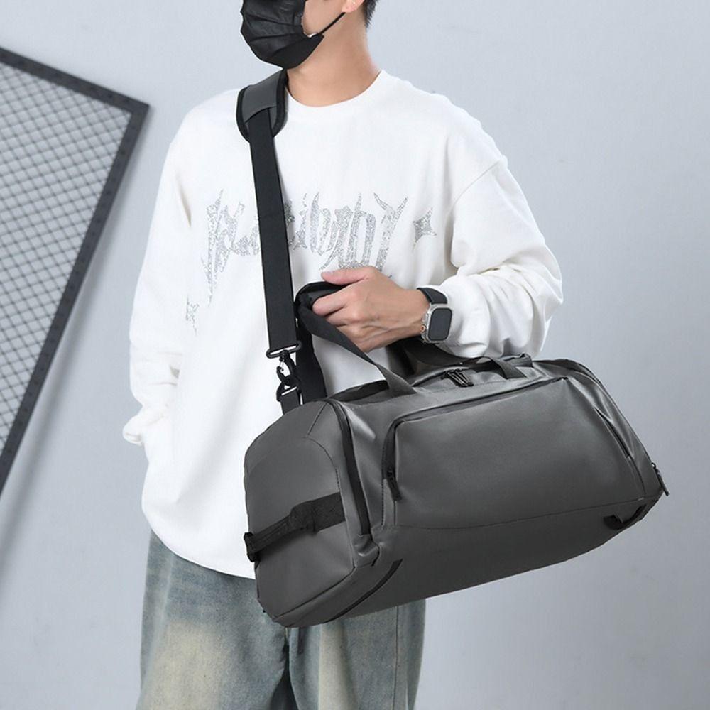 Casual Travel Duffel Bag Large Capacity Gym Shoulder Bag Travel Luggage Handbag Business Trips