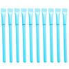 10Pcs Paper Ballpoint Pens Smooth Writing Quick Drying Recyclable Biodegradable Paper Barrel Pen for Students Teacher