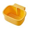 2 in 1 Sink Hanging Strainer Basket Quickly Drain Self-Cleaning Kitchen Garbage Filter Creative Multifunctional