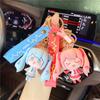 Классическая Аниме Фигурка Модель Игрушки Брелок Милая и Красивая Девочка Декоративный Подвеска на Рюкзак Маленький Подарок