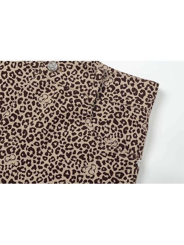 KIRSH All-Over Leopard Pants [Brown]