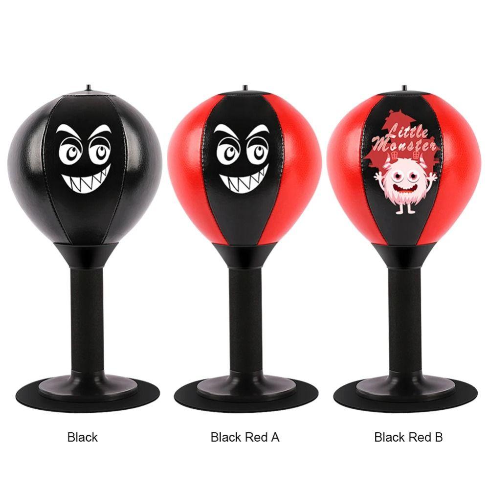 Настенный боксерский тренировочный мешок с присоской, настольный боксерский мяч для ударов, домашние тренировки