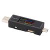 USB Voltage Current Meter USB A Type C Power Tester for Electronics Digital Devices DC4.5-30V 0-15A