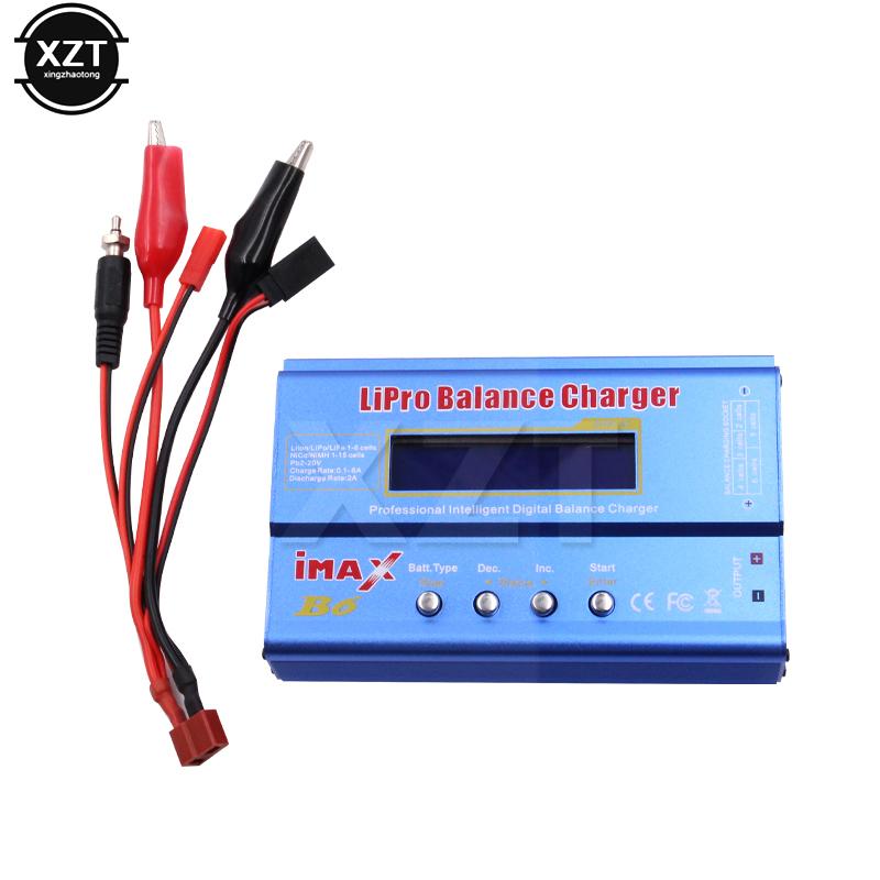 IMAX B6 80 Вт Зарядное устройство для аккумуляторов Lipo NiMh Li-ion Ni-Cd Цифровое Lipro Балансировочное зарядное устройство Разрядник + Сетевой адаптер 12 В 5 А для RC-машинки