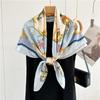 110*110cm Double-sided Silk Scarf Women's Generous Scarf Mulberry Silk Scarf Shawl