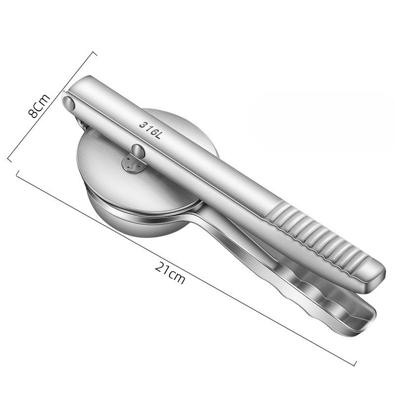 Stainless steel lemon juicer, household fruit pomegranate juicer, manual multi-purpose fruit clamp