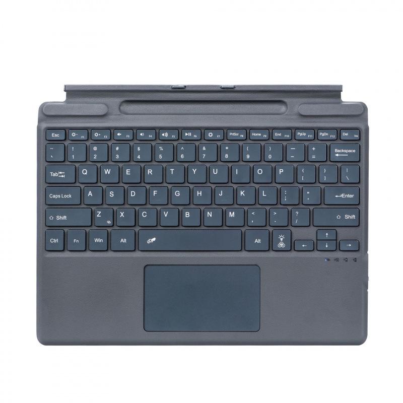 Чехол-клавиатура с подсветкой и сенсорной панелью Microsoft Surface Pro 34567 для Surface Go 23 - Bluetooth-клавиатура