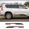 2 шт. Наклейки на боковую дверь автомобиля Для Toyota FORTUNER 4x4 Внедорожник Крутой Графический Стайлинг Тюнинг Авто Аксессуары Виниловая Пленка Декали
