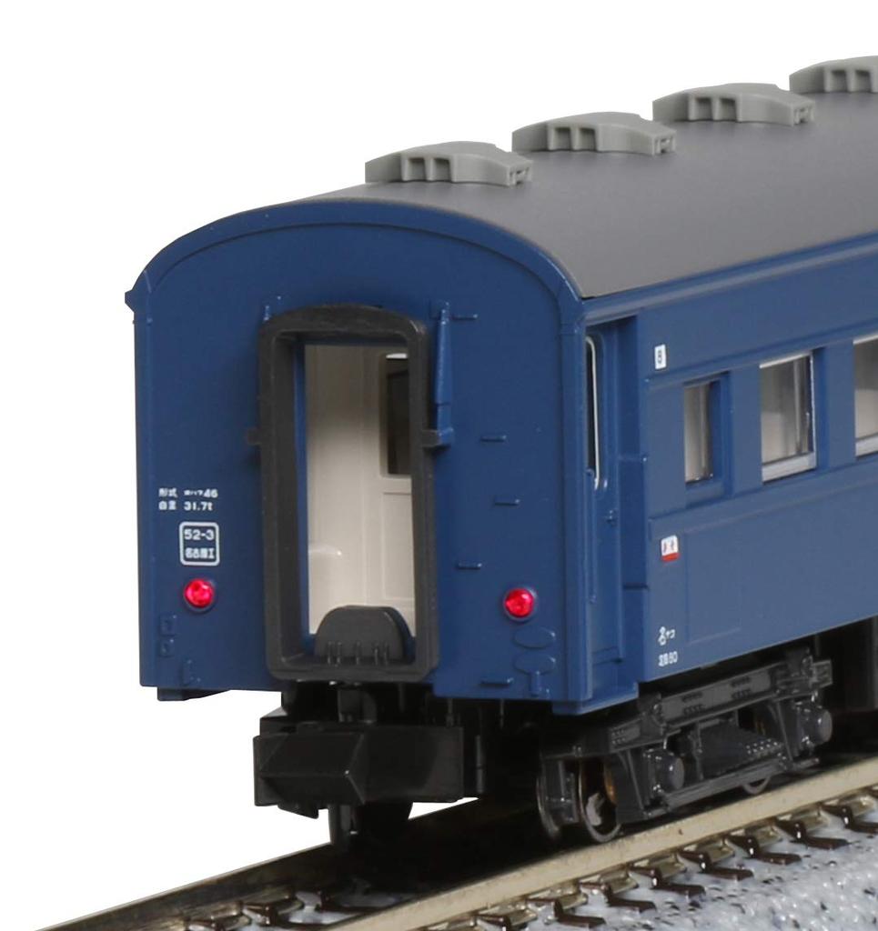 KATO N Gauge 43 Series Night Express Basic Set Model Train Passenger Car "Kiso" 6-Car 10-1623