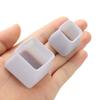 Floor Protectors Brown Color Small Large Square Chair Leg Caps Silicone Table Cover