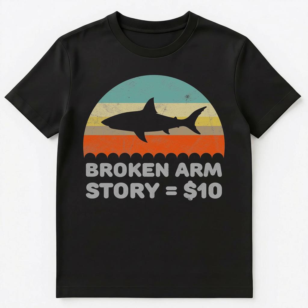 Funny Broken Arm Story T Shirt Unisex T-Shirt