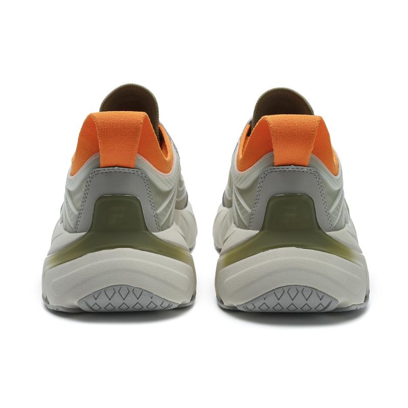Fila Fusion Ray 4 Сетчатая ткань Синтетическая кожа Удобные Модные Низкие Повседневная обувь Кроссовки мужские Коричневый Зеленый T12M421107FMB
