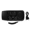 Solar Hand Crank Radio 2000mAh Battery AM FM WB Emergency Weather Radio with LED Flashlight for Outdoor Camping Hiking