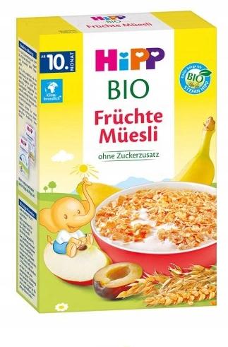 Hipp Organic Multigrain Muesli With Bananas, Apples, And Plums 200G For Children Aged 10 Months And Over