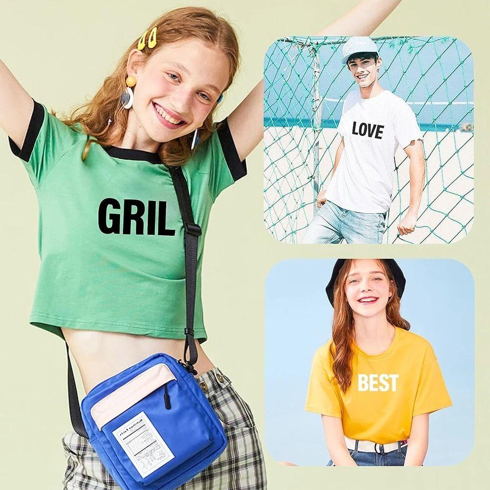 26 Letters Heat Transfers Patches Self Adhesive Garment Alphabet Fashion Decoration Stickers