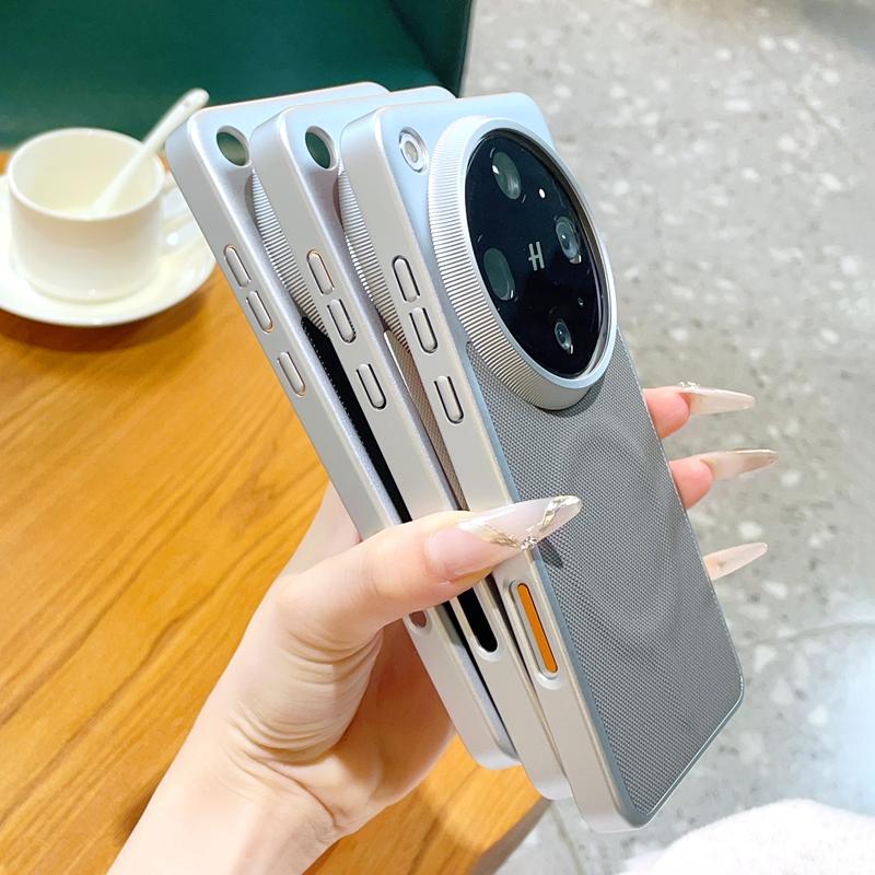 Чехол для OPPO Find X9 Ultra Жесткий ПУ+ПК Матовый Магнитный MagSafe Защитная задняя крышка Чехол для корпуса телефона Find X9 Ultra