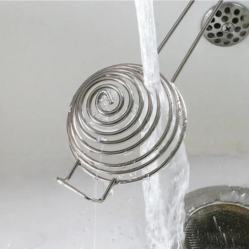 Портативный спиральный сепаратор яичного желтка из нержавеющей стали с длинной ручкой, бытовые инструменты, кухонные гаджеты, аксессуары для дома