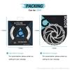 AI CYCLING MTB Mountain Bike Disc Brake Rotors for Road Bikes Hydraulic Braking System 140/160/180/203mm