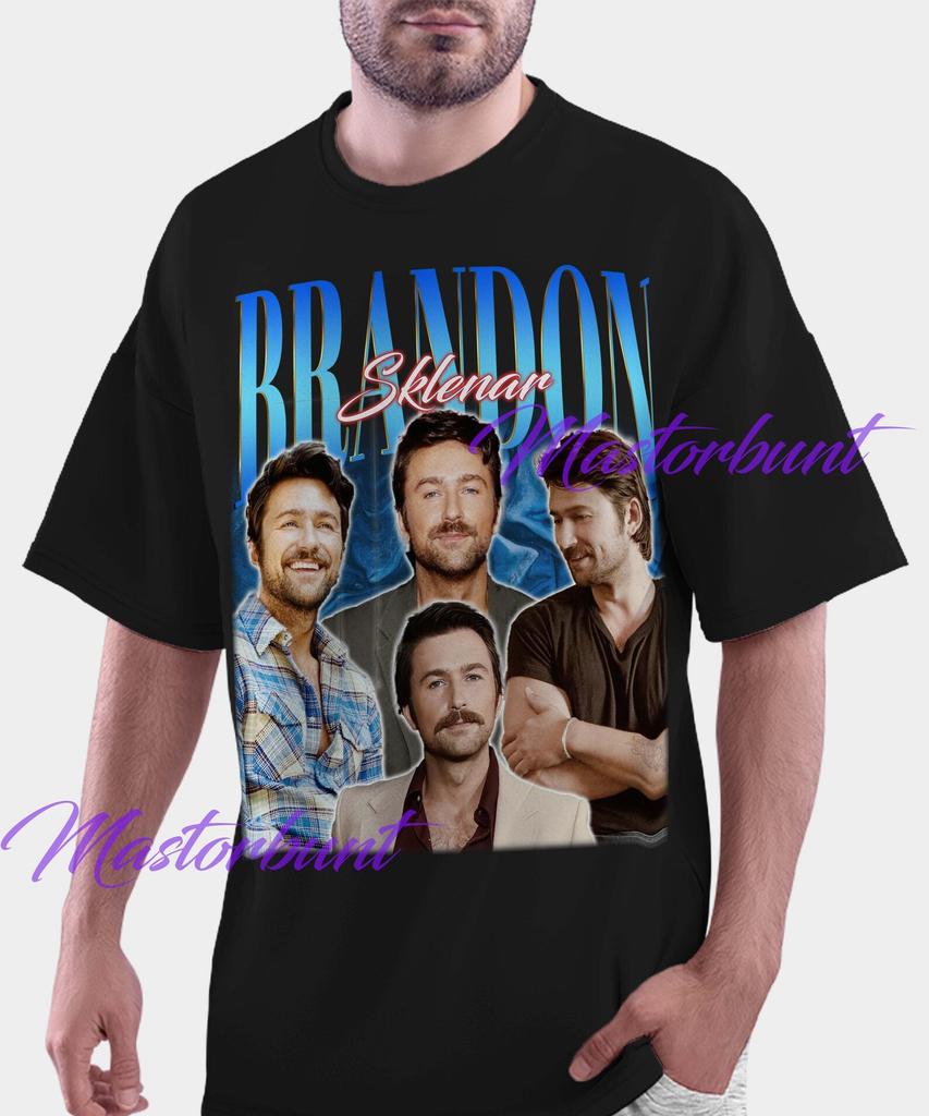 Brandon Sklenar Bootleg Vintage T-Shirt | Retro 90s Style Tee | Halloween Gift Shirt | Comfort Colors Shirt