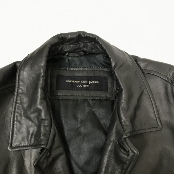 НЕИЗВЕСТНОЕ НАЗНАЧЕНИЕ Пальто из овечьей кожи с подкладкой Стеганая подкладка Оверсайз Черный M(ИСПОЛЬЗОВАЛ)