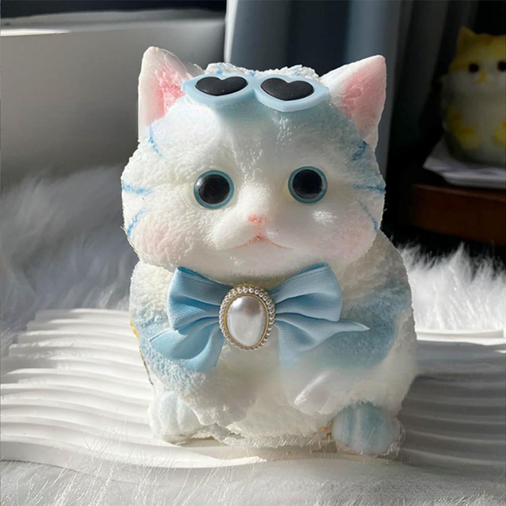 Игрушки-антистресс кошки Taba Squishys Для сенсорной игры и расслабления Игрушки-антистресс кошки Кошка Taba