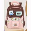 Kids Lightweight Backpack School Spine Support Ergonomic Design Large Capacity Nylon Bag Ages 8-12 Boys Girls
