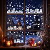 Christmas Decoration Static Stickers Cross-border House Stickers Snowflakes Shopping Mall Window Glass Stickers