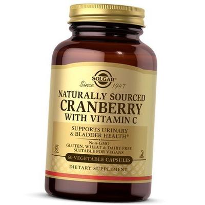 Экстракт Клюквы с Витамином С, Natural Cranberry with Vitamin C, 60вегкапс (71313006)