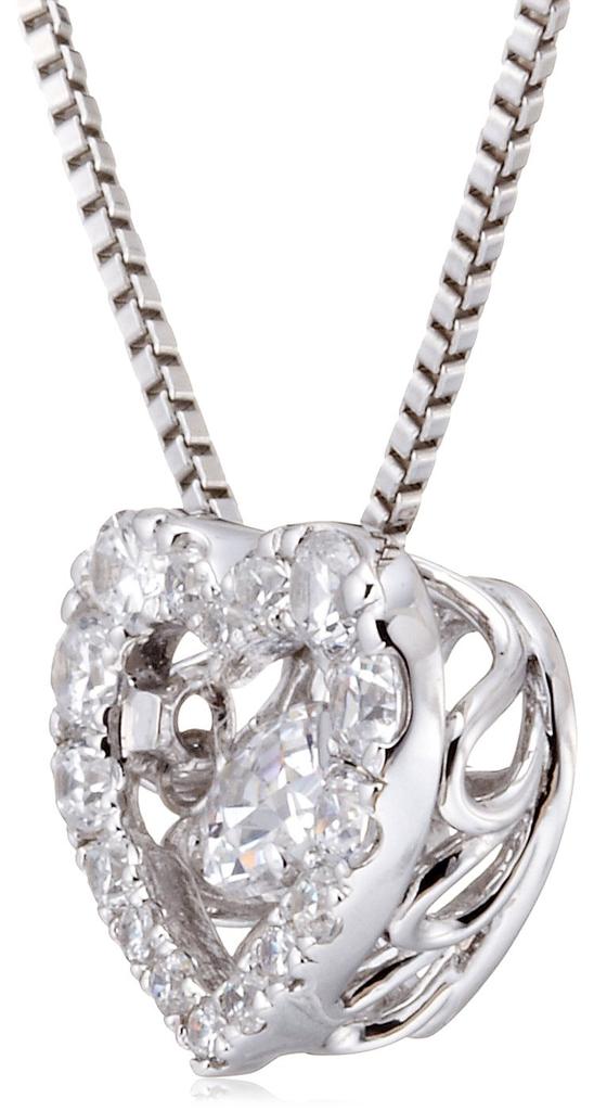 Crossfor New York Серебряное танцующее колье, Нежность, NYP-540