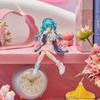15CM Height "Hatsune Miku, Powder Butterfly Flower Elf Version, Figure/Garage Kit (GK) of Anime Girl, for Computer Case or Car Ornament, Gift