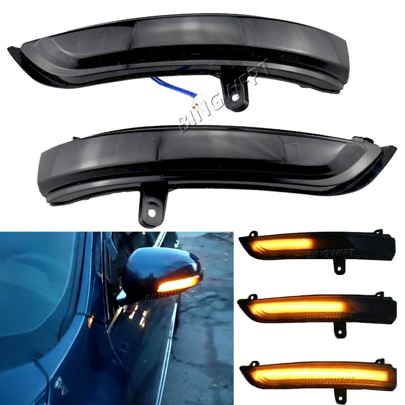 1Pair Side Mirror Indicator Blinker Sequential Light (Left+Right) For Nissan Teana J32 Maxima 2008-2013 Dynamic Turn Signal LED