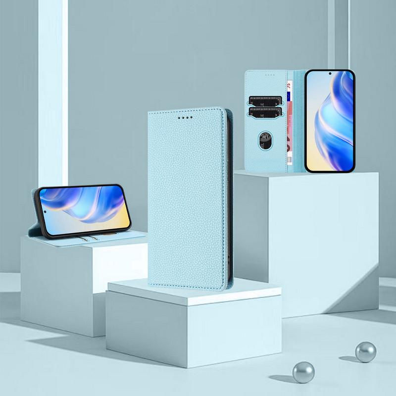 RFID Кожаный кошелек Фунда Для Xiaomi Redmi 15 5G 4G Флип Магнитная Обложка Для Redmi 15C Роскошный Чехол-книжка Redmi15 15C 15 C Etui