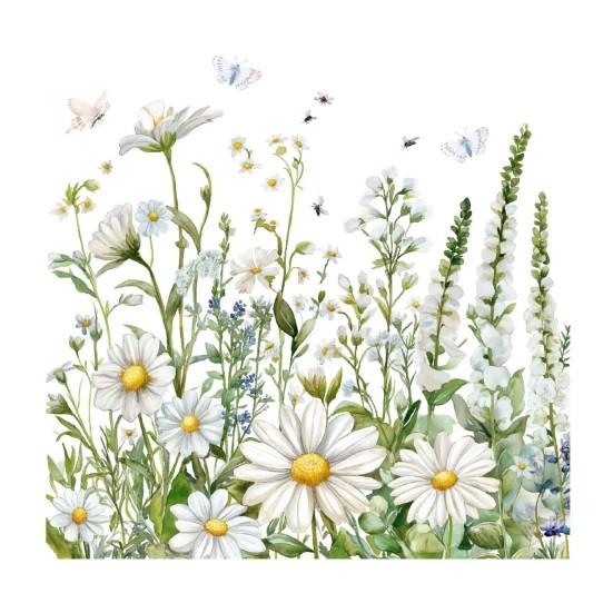 Белый цветок Статичная наклейка на стекло Съемная Водонепроницаемая ПВХ Цветочная Статическая наклейка на окно Весенний Декор для дома Офиса Гостиной Наклейка