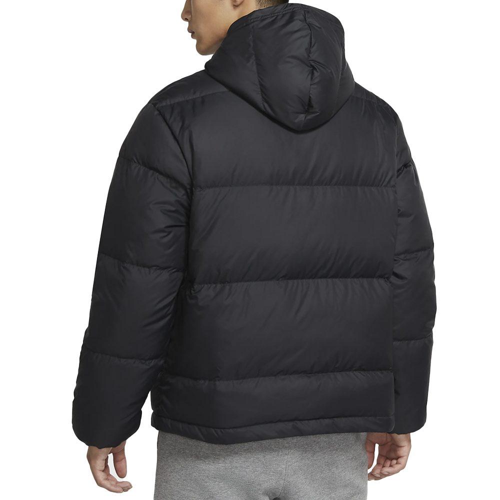 Nike Мужская зимняя пуховая куртка Lebron M Nk Down Otw Jacke с спортивной флисовой подкладкой, черная CK6774-010
