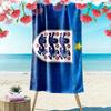 England National Men's Football Team2 Print Beach Towel, Large Soft Quick Dry Towel for Beach Camping Swimming