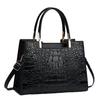 Women Handbag Shoulder Crocodile Pattern Handbag Large-capacity Women's Bag Shoulder Bag