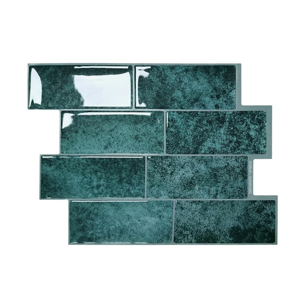 1 шт. ПВХ самоклеящиеся обои DIY наклейка на стену Новая 3D настенная плитка Домашний декор