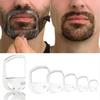 5Pcs/set Beard Comb Hairbrush Symmetric Cut Salon Mustache Beard Styling Template for Beard Shaping Trimming Tool