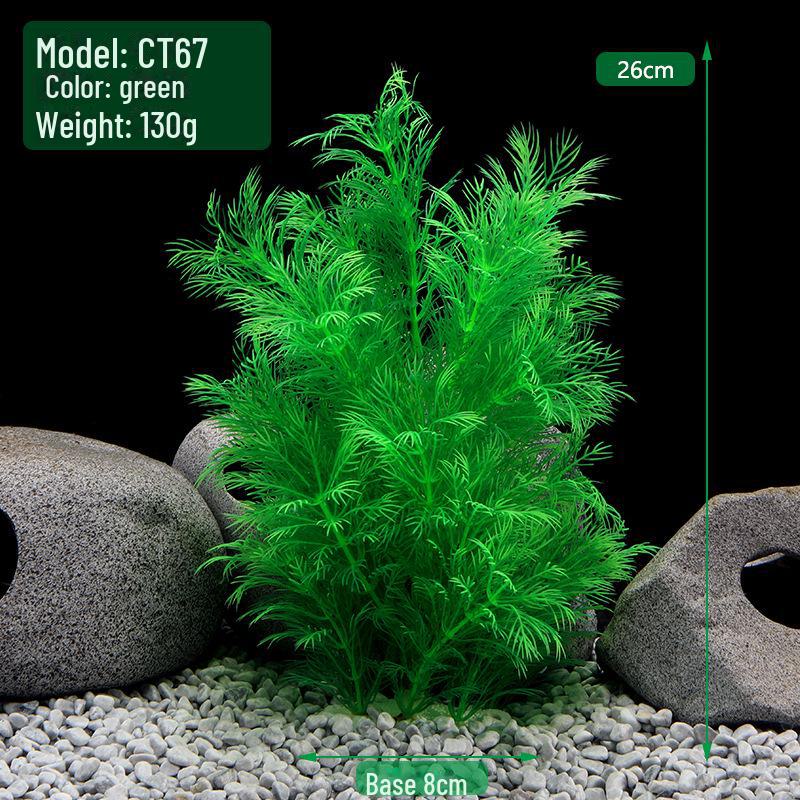 Ct Plant Series Plastic Aquarium Decoration Simulation Water Plant