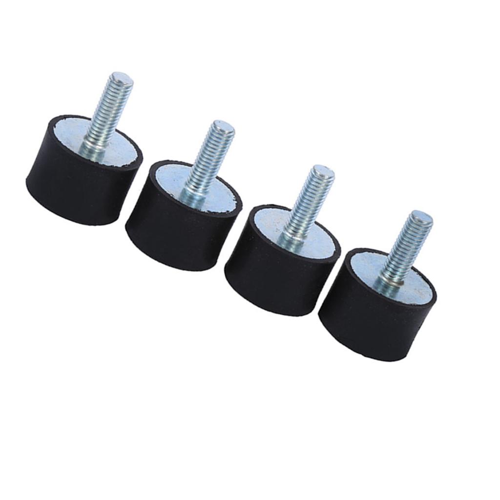 4x Rubber Mounts Shock Absorber Anti Vibration Silentblock Bobbins M8