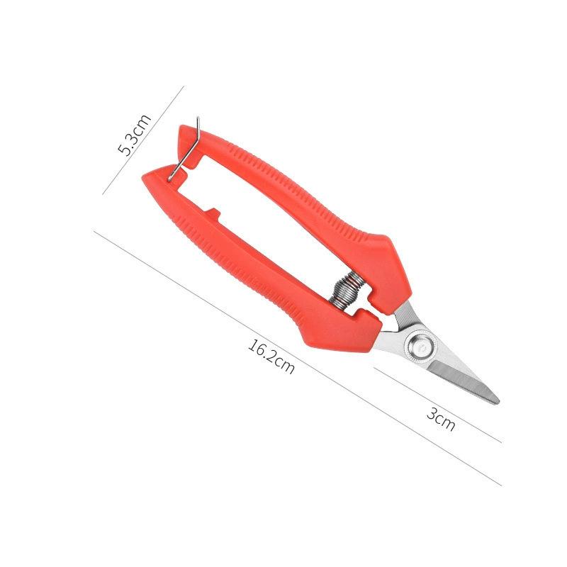 Pruning Shears Grape Scissors Garden Tool Vegetable Patch Bonsai Professional Stainless Steel Fruit Picking With Lock New