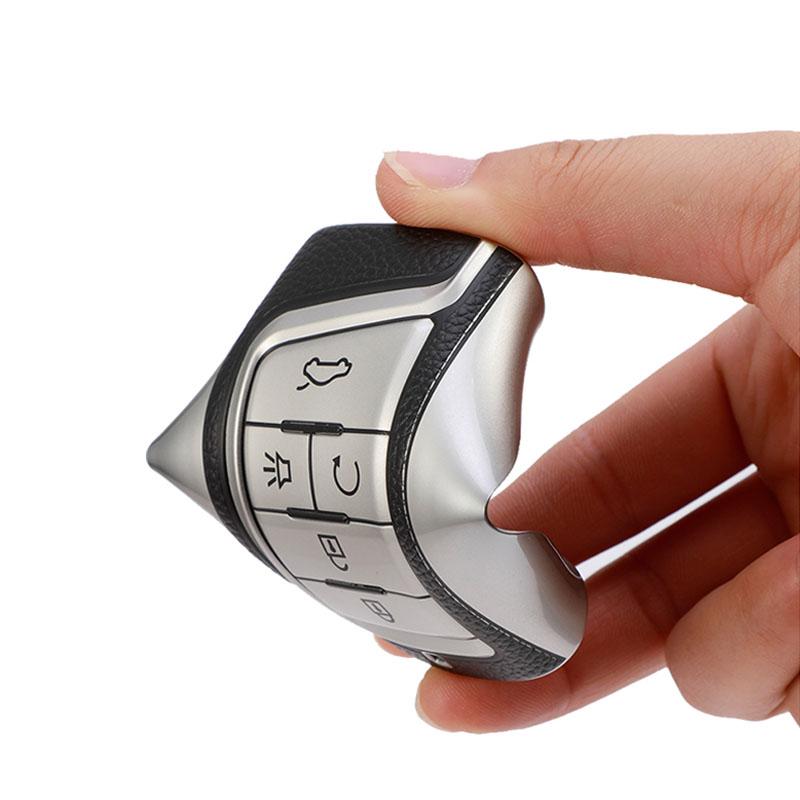Для Gac Trumpchi Gs4 Gm8 Ga3 Ga6 Sgs7 Ga4 Gs5 Gs3 Legend Gs8 ТПУ кожаный автомобильный чехол с дистанционным ключом-держателем в виде ракушки
