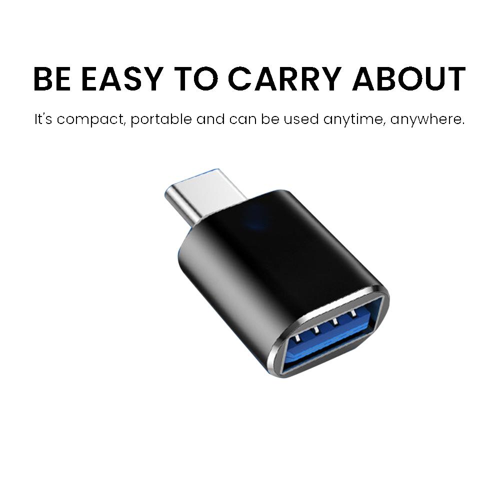 USB 3.0 OTG адаптер USB-C на USB A конвертер подходит для Macbook Samsung Xiaomi Huawei USB-C OTG коннектор