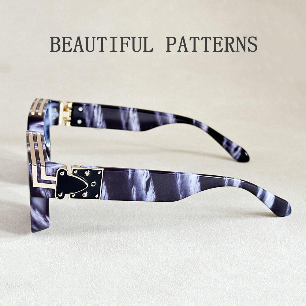 Модные солнцезащитные очки для мужчин, трендовые квадратные солнцезащитные очки для женщин, винтажные очки для отпуска, дизайнер